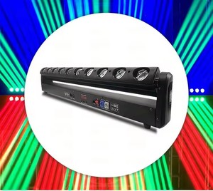 Barra de Luces Móviles LED RGBW 4 en 1 de 10x40W - Luz de Escenario Activada por Sonido y DMX512 para Fiestas, Conciertos, Eventos (Personalizable) - Product Image 4