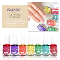 FZANEST huile pour cuticules logo personnalisé huile revitalisante humidité ongles Oem soin des ongles fleurs nourrir fabricants d'huile pour cuticules organiques