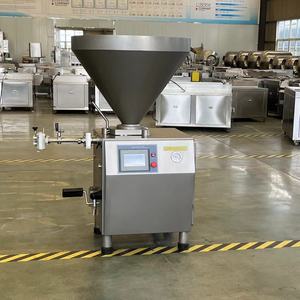 Imbottitura salsiccia elettrica Multi-velocità per la produzione di salsicce sottovuoto su misura - Product Image 5