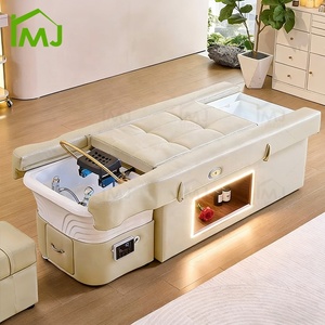 Sillón Cama de Masaje Tailandés para <span class=keywords><strong>Spa</strong></span> de Cabeza con Lavacabezas para Salón, Champú y Pedicura - Product Image 1