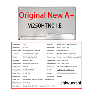 Schermo LCD Originale Nuovo A+ da 24,5 Pollici M250HTN01.C M250HTN01.E M250HTN01.G M250HTN01.J M250HTN01.H M250HTN01.F M250HTN01.0 - Product Image 2