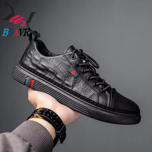 Zapatos Casuales Negros de Moda para Hombre, Zapatillas Deportivas de Skateboard - Product Image 5