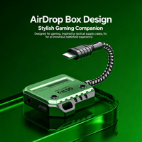Adaptateur audio et chargeur d'alimentation 2-en-1 PLEXTONE GS1 G Type-C vers 3,5 mm pour mobile