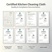 Chiffons de nettoyage suédois imprimés personnalisés, éponge en cellulose écologique, réutilisable, biodégradable, pour la cuisine