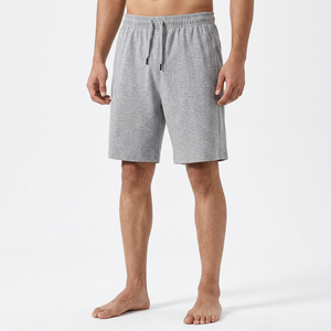 Impression personnalisée sportive solide séchage rapide mince hommes grande taille Shorts 100% coton mode de rue expédition DDP - Product Image 1
