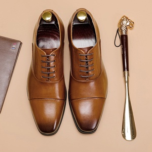 รองเท้าเดอร์บี้หนังแท้คุณภาพสูงรุ่นใหม่ปี 2025 แฟชั่นฤดูใบไม้ร่วง ดีไซน์นุ่มสบาย เหมาะสำหรับผู้ชาย รองเท้าทางการ รองเท้าธุรกิจ - Product Image 4