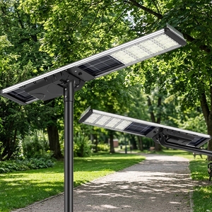 100W Outdoor Solar <b>LED</b> Street <b>Light</b> IP66 Waterproof Monocrystalline <b>Motion</b> <b>Sensor</b> Remote Control Timing LCS-XY-60 3030 High Effi - Product Image 1
