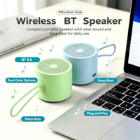 A127 Enceinte portable sans fil BT 5.0 TWS étanche avec basses puissantes, mini enceinte métallique, contrôle par application, autonomie de 5 à 10 heures pour Party Box