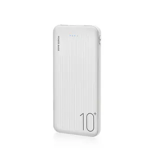 OEM Hot Sales 10000 Mah Portable Charger Powerbank Battery Dual Usb Travel Mobile Phone 10000mah Ultra Thin Slim Power Bank