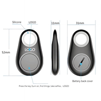 Traceur Bluetooth anti-perte bidirectionnel, localisateur de clés intelligent sans fil avec télécommande pour clés, animaux de compagnie, portefeuille