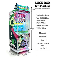 Machine de jeu d'arcade à monnayeur pour la distribution de boîtes surprises