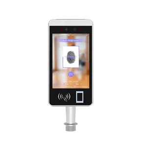 8 Inch Time Attendance Management Access Control Biometric Face Recognition Terminal