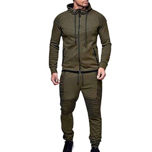 Conjuntos Deportivos para Hombre al por Mayor, Color Sólido, Logotipo Personalizado, Trajes Deportivos para Hombre, Modelo 2026 - Product Image 1