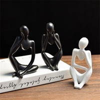 Miniatures Abstraites en Résine : Accessoires Modernes pour la Maison et Décoration de Porche – Modèle Créatif pour Salon, Idéal pour Anniversaire