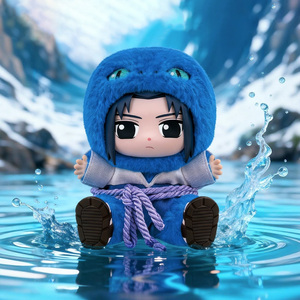 Toy Official Store 100% Genuine Nar Utoo Cute Beast Sitting Party Series <b>Vinyl</b> Plush Toy Sasuke & Friends Blind <b>Box</b> for Gift - Product Image 4