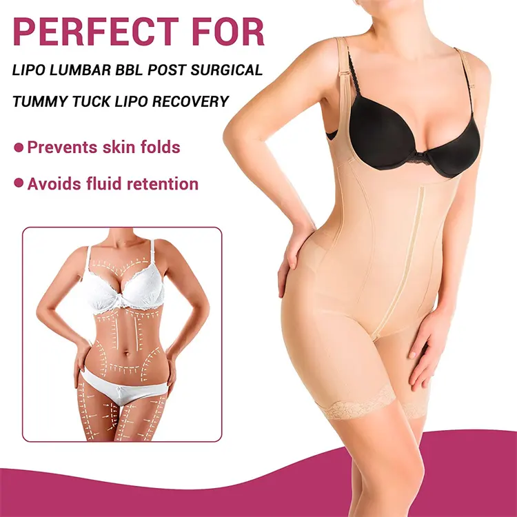 Lipo Foam Compression All Types Fajas Fitness Garments Post Surgery Liposuction Shapermint Body Shaper Tummy Control Panty