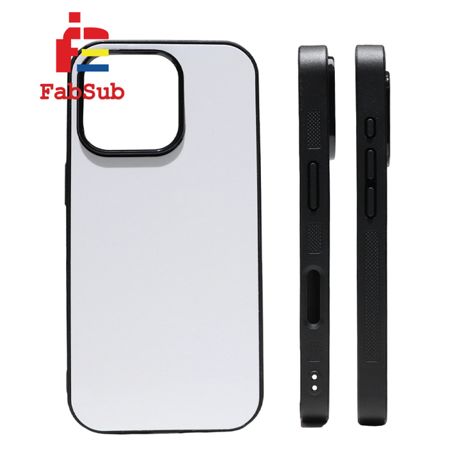 Wholesale Factory 2D TPU Sublimation Phone case with Aluminum Sheet Custom Blanks TPU Rubber Phone Cases for iPhone 16 Series