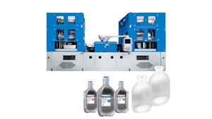 Ligne de production haute performance 12000 BPH pour le remplissage et le moulage par injection-soufflage de bouteilles PP de solution saline 0,9% - Product Image 2