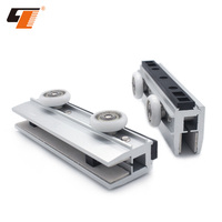 Rouleaux d'amortissement de porte coulissante à fermeture en douceur simple Fermeture de porte hydraulique empilable Système de porte coulissante en verre silencieux