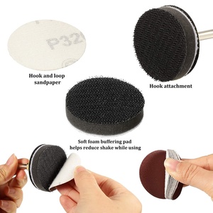 Bantalan Penyangga Spons Busa Lembut <span class=keywords><strong>3</strong></span> Inci 75 Mm, Bantalan Penyangga Antarmuka Kait dan <span class=keywords><strong>Loop</strong></span> untuk Bantalan Pengamplasan <span class=keywords><strong>3</strong></span> Inci - Product Image 3