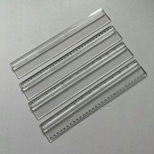 Regla con Lupa de 12 Pulgadas, Material ABS, Regla con Escala Impresa Personalizada y Lupa, para Regalos Promocionales y Obsequios - Product Image 2