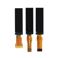 TONWELL Layar TFT IPS 0.96" 80x160 ST7735 SPI 400 Nits Kecerahan Lampu Latar LED Pelacak Kebugaran Mini Display Modul LCD Cepat