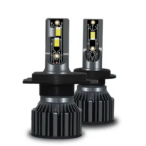 Lâmpadas de farol LED para carros de fábrica 12V 60W 16000lm HB3 HB4
