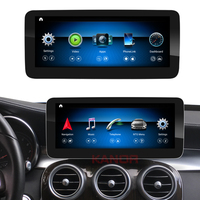 Pantalla Android Carplay Ultrafina de 12.3 Pulgadas y 2K para Mercedes Benz -A CLA GLA C GLC V W176 X156 W204 W205 X253 W447, Actualización de Radio