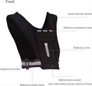 Chaleco Deportivo Camelbak con Porta Teléfono, Bolsa de Pecho para Correr con Bolsillo para Botella de Agua (Muestra Gratuita) - Product Image 4