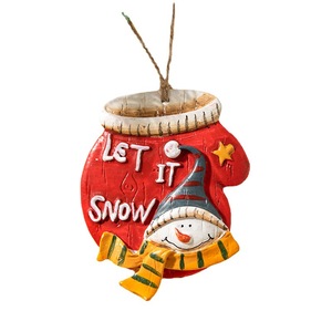 Adorno Navideño <span class=keywords><strong>de</strong></span> Resina Pintada <span class=keywords><strong>de</strong></span> <span class=keywords><strong>Santa</strong></span> <span class=keywords><strong>Claus</strong></span>, Estilo Vintage, Decoración <span class=keywords><strong>de</strong></span> Cerámica para Árbol <span class=keywords><strong>de</strong></span> Navidad - Product Image 6