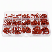 Kit de réparation de joints toriques en silicone VMQ, 225 pièces, prêt à être expédié, résistant aux hautes températures, tailles métriques