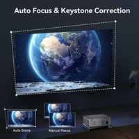 Le plus récent projecteur 1080P Full Hd Smart Home Cinéma Projecteur Android 11 High Lumens 4K Mini projecteurs interactifs portables