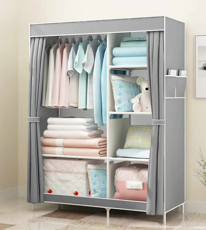 Simple Cabinet Wardrobe Organizer Partition System