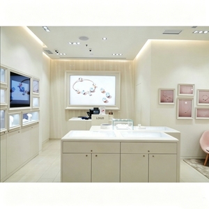 Vitrine pour 30 pièces de bijoux, présentoirs pour bijoux, vitrine complète pour magasin, conception d'usine pour les 500 meilleures entreprises OEM au monde - Product Image 4