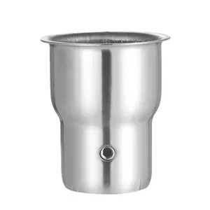 1-1/2 "38 millimetri In Acciaio Inox Gamba Presa Con Flangiato Top E Svasato Corpo