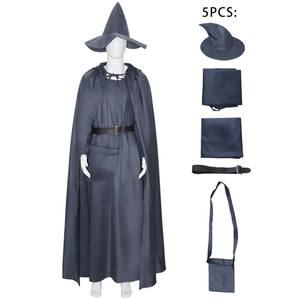 Fantasy Wizard Halloween hombres Señor <span class=keywords><strong>de</strong></span> los anillos adulto Gandolf disfraz 2017 - Product Image 3