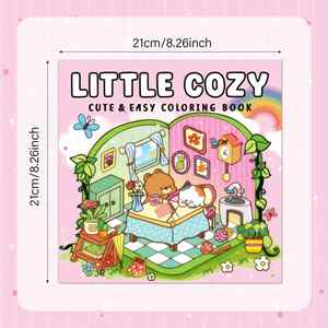 <b>Coloring</b> <b>Books</b> Customized for Children, Adults, and Teenagers, Featuring Super Cute Animal Characters with Easy - Product Image 4