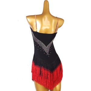 Abito da ballo latino per performance e competizioni, <span class=keywords><strong>costume</strong></span> per <span class=keywords><strong>donne</strong></span> adulte - Product Image 3