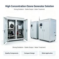 Générateur d'ozone haute pureté 5 à 80 g/h pour le traitement de l'eau circulante, élimination des algues, élimination des bactéries
