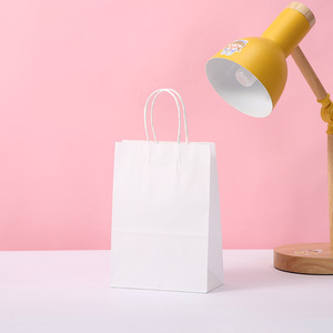 Vente en gros de sacs en papier solides <span class=keywords><strong>sac</strong></span> cadeau pour bonbons et aliments pour fête d'anniversaire <span class=keywords><strong>sac</strong></span> d'emballage en papier de cuisson pour pain et biscuits de couleur pure - Product Image 4