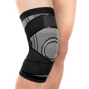 Genouillères extensibles pour le sport, disponible en 50 pièces, avec enveloppes réglables, soutien pour la course, le football - Product Image 2
