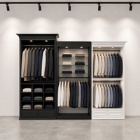 Présentoir Commercial Modulaire Perforé pour Vêtements – Fixation de Magasin de Détail