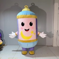 Costume de mascotte gonflable géant pour adulte Funtoys, costume gonflable intégral pour fête de Noël, défilé