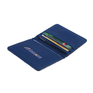 Sang Trọng Mới Thiết Kế Tùy Chỉnh Hai Lá Chủ Thẻ Người Đàn Ông Phụ Nữ <span class=keywords><strong>Mini</strong></span> Thẻ Gói Kinh Doanh Thẻ Nhỏ Ví Không Đóng Cửa 8Mm Dày - Product Image 6