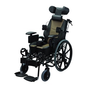 נוירולוגיות כיסא גלגלים למבוגרים שכיבה שוכב למטה כיסא גלגלים עם רך רכב מושב להשבית שיקום מכשיר טיפול - Product Image 1