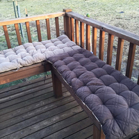 Coussins de chaise longue de jardin pour dropshipping, matelas d'extérieur avec attaches