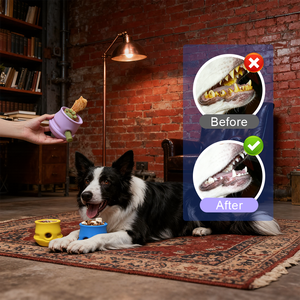 Puppies yıkılmaz sert dayanıklı yavaş besleyici için özel tasarım çevre dostu doğal kauçuk çiğnemek oyuncak - Product Image 6