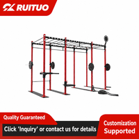 Rack d'entraînement complet CF fourni par le fabricant, échelle d'escalade en acier, rack à squats, barre de traction, équipement d'entraînement multifonctionnel pour la salle de sport