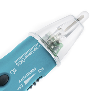 Ac 50hz-400hz tragbare Tasche mit LED-Taschenlampe Beleuchtung Funktion Spannungsmessstift Berührungsloser Spannungsmelder - Product Image 2