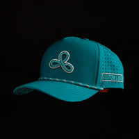 Casquette de golf brodée 5 panneaux, logo personnalisé, OEM, faible MOQ, haute qualité, fermeture Velcro, respirante, livraison rapide, pour hommes